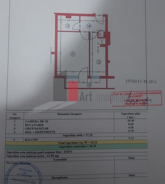 Brancusi, Drumul Taberei, garsoniera 2009,